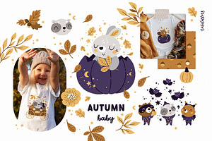 Autumn baby animals