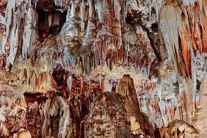 Stunning stalactite and stalagmite f, a Nature Photo by Perpis