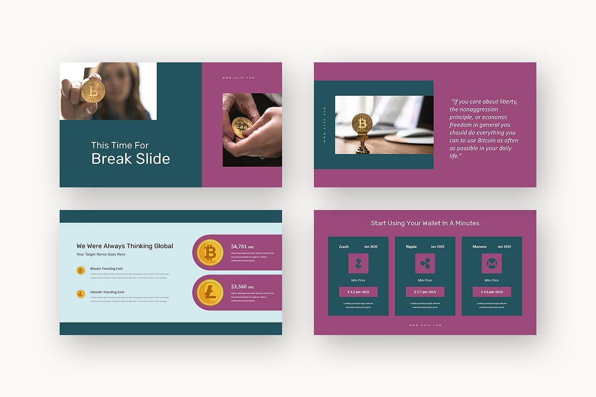 Dupo : Crypto Promo Google Slides, a Presentation Template by Punkl Camp (Photo 13 of 16)