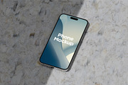 4 Lying iPhone 14 Pro Max Mockups, an iPhone Mockup by DreamVisuals (Thumbnail 3 of 4)
