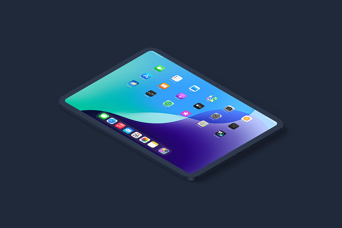 iPad Pro 11 - 21 Clay Mockups, an iPad Mockup by Asylab (Photo 41 of 56)