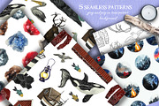 Scandinavian collection. PNG+JPEG, a Decorative Illustration by Scarlet Heath Art (Thumbnail 8 of 14)