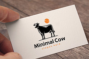 Minimal Cow Logo, a Branding & Logo Template by Pixes (Thumbnail 2 of 2)