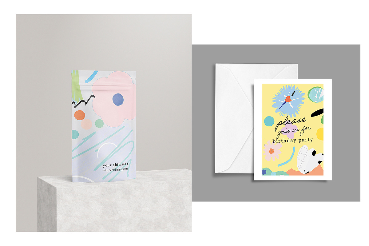 Floral euphoria graphic set, a Decorative Illustration by Lera Efremova (Photo 10 of 12)