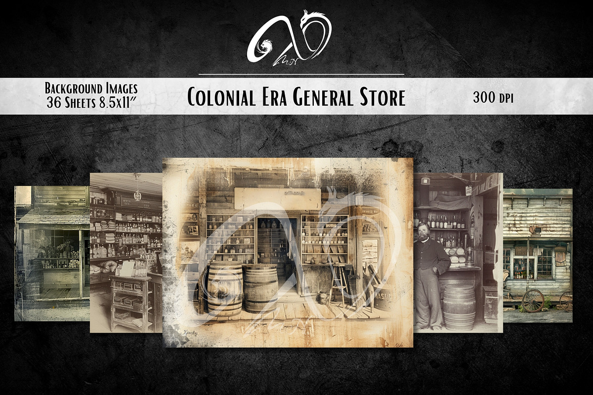 Vintage Photo Colonial Era, a Background Graphic by NiiiNArt