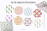 Watercolor Birth Month Flowers, an Illustration by lilisprints (Thumbnail 4 of 5)