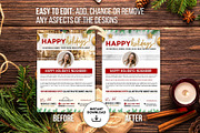 Realtor Holiday Flyer Size Letter, a Flyer Template by CreativeVinesStore (Thumbnail 3 of 5)