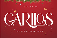 Carilos | Modern Serif Font