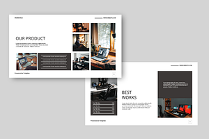 Workspace Powerpoint Template