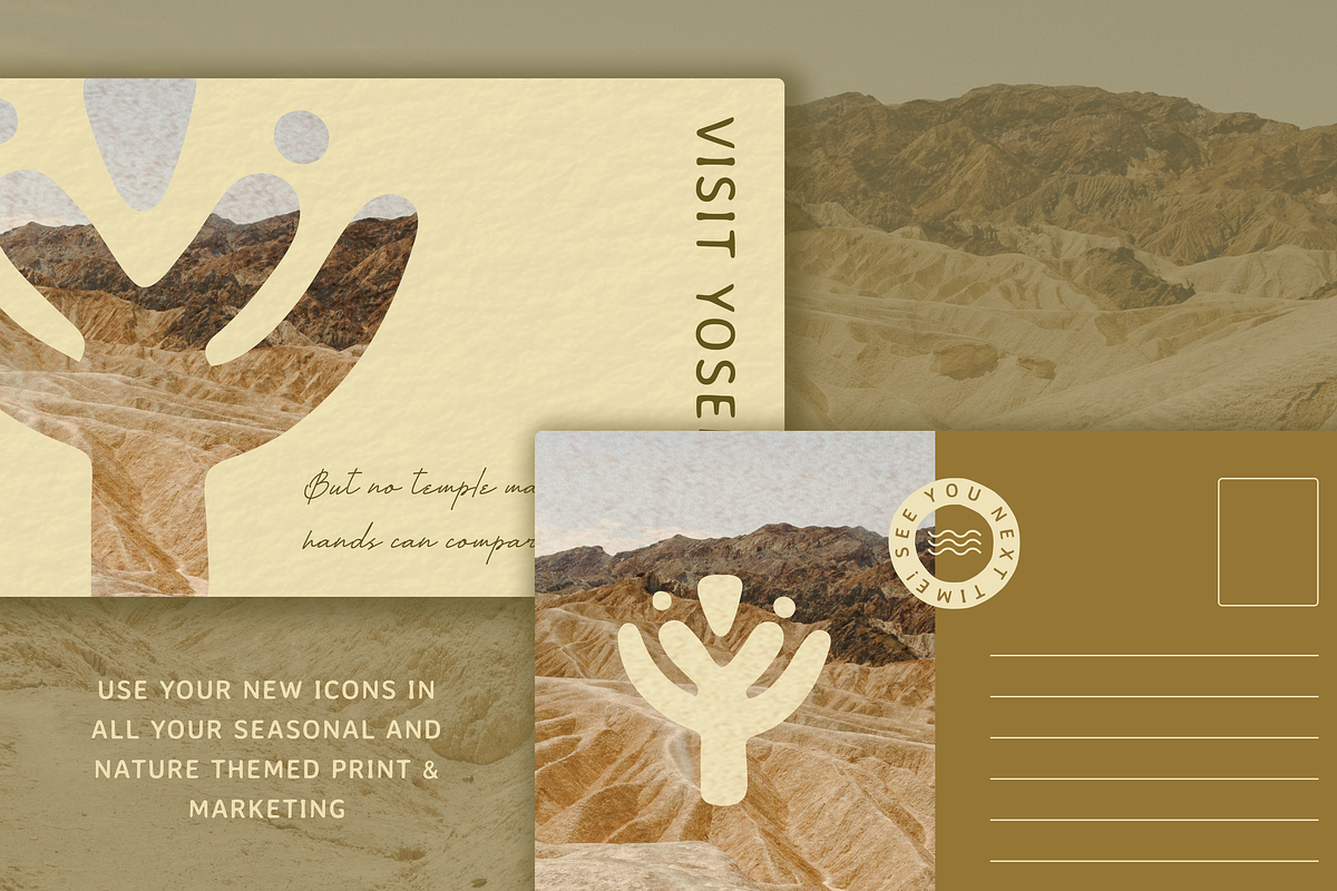 The Changing Seasons Icon Set, a Solid Icon by By Hand Designs (Photo 7 of 9)