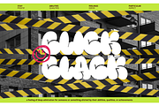 Fanky Bubble Graffiti Typeface, a Font by Fitrah Type (Thumbnail 8 of 12)