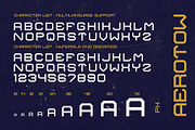 Aerotow Font, a Slab Serif Font by LeoSupply.co (Thumbnail 5 of 8)