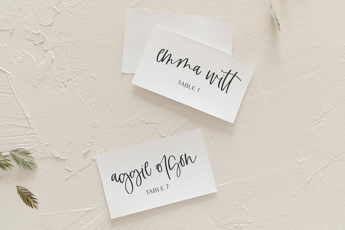 Aberfoyle South Script, a Script Font by Beck McCormick (Photo 3 of 11)