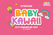 Baby Kawaii - Playful Display Font, a Font by Ideal Eksis (Thumbnail 1 of 5)