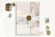 Winter Printable Vellum Jacket, an Invitation Template by SilverJoyAtelier (Thumbnail 3 of 3)