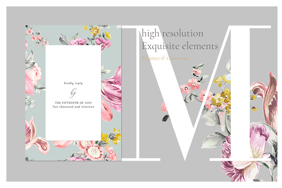 Monoqui, Fleurs prints & Motifs, a Pattern Graphic by Pink Linen (Photo 2 of 10)