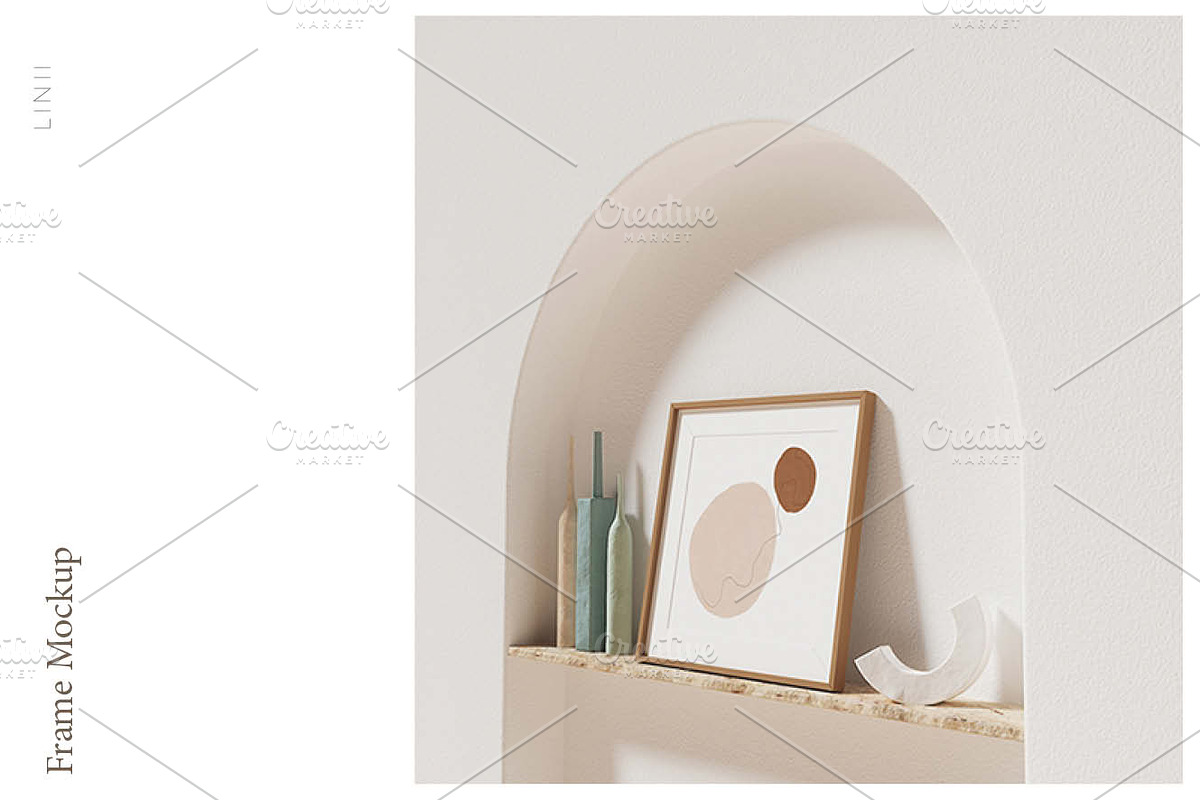 Frame Mockup, a Print Template by LINII (Photo 2 of 2)