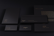 Black & Gold Branding Mockup, a Product Mockup by AnagramDesign (Thumbnail 4 of 4)
