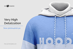 Mens Hoodie Mockup