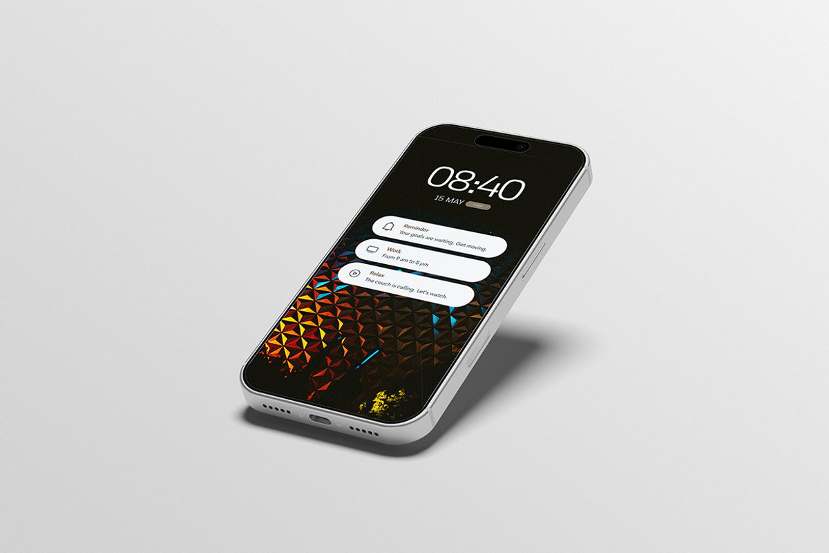 iPhone Mockup, an iPhone Mockup by swsi-studio (Photo 4 of 5)