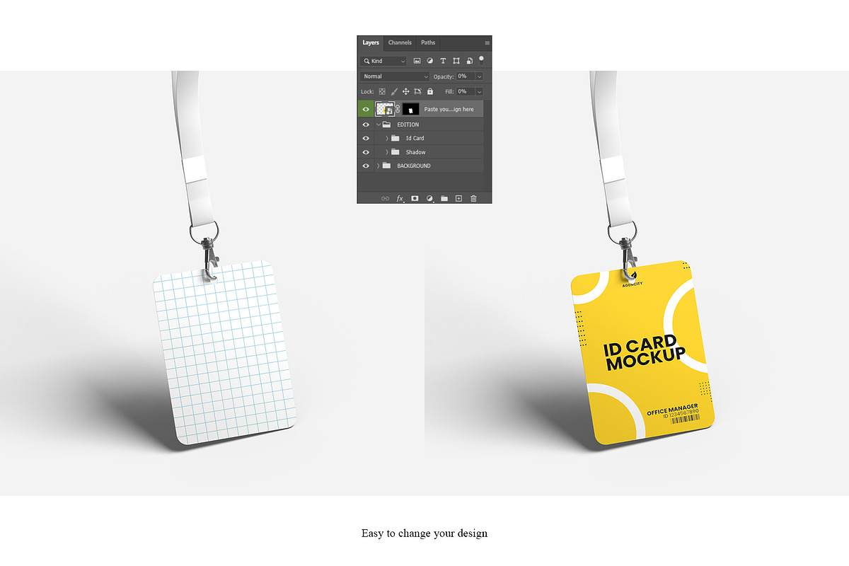 ID Card Mockup, a Product Mockup by FathirMarz (Photo 7 of 10)