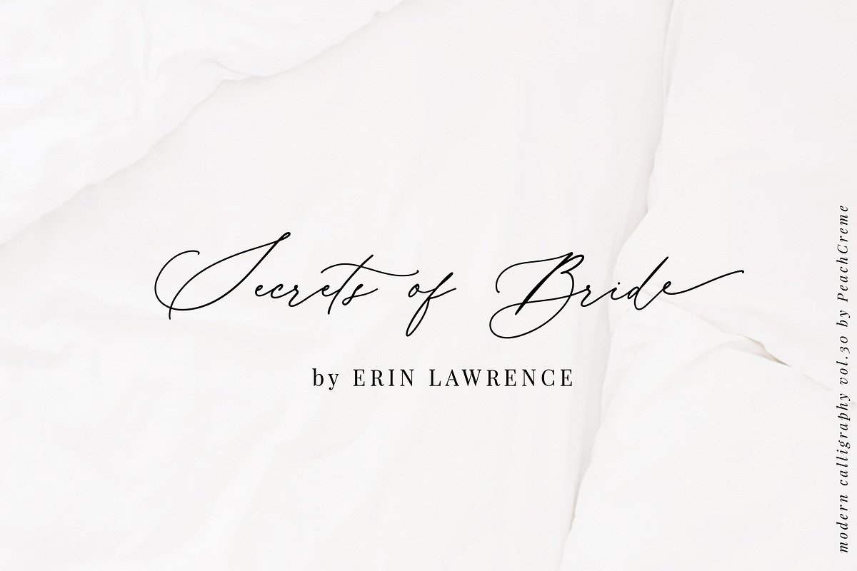 Hermitage Modern Calligraphy font, a Script Font by PeachCreme (Photo 9 of 11)