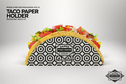 Paper Taco Holder Packaging Mockup, a Product Mockup by INCDesign (Thumbnail 7 of 8)