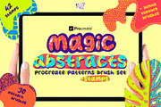 Magic Abstracts|Procreate Brushes, a Brush Add-On by Artalia (Thumbnail 1 of 2)
