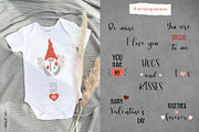Valentine Gnomes Collection, an Illustration by AlekseliArt (Thumbnail 5 of 9)