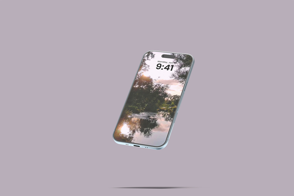 iPhone 17 Air Mockup, an iPhone Mockup by rizalamora (Photo 4 of 11)