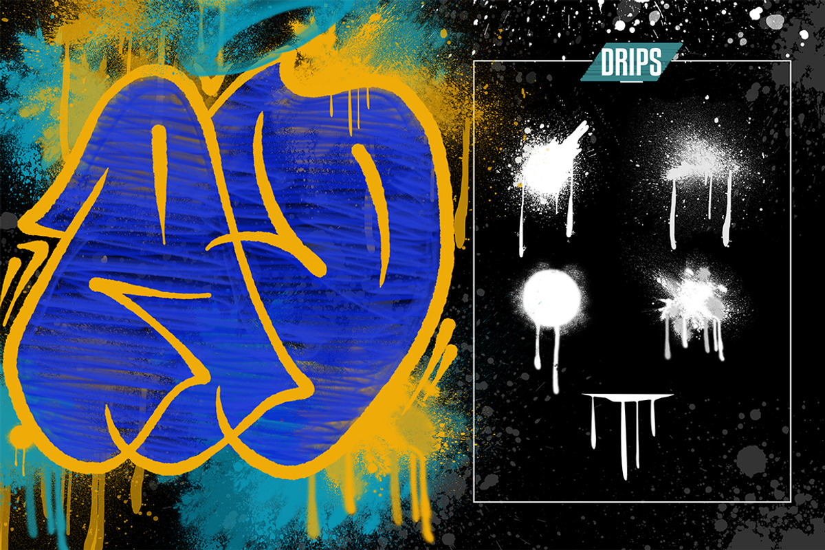 Ultimate Photoshop Graffiti Kit, a Brush Add-On by The Wildcap (Photo 5 of 16)