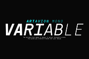 Artavion Mono - Monospace Typeface, a Sans Serif Font by Valentino Vergan (Thumbnail 5 of 14)