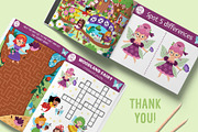 Woodland Fairy games for kids, an Education Illustration by Lexi Claus (Thumbnail 14 of 14)