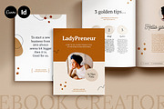 eBook / CANVA, INDD / Kayla, a Magazine Template by Mirazz (Thumbnail 1 of 17)
