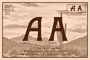 Drugstore Cowboy Font Family, a Font by Brethrendesignco (Thumbnail 5 of 6)