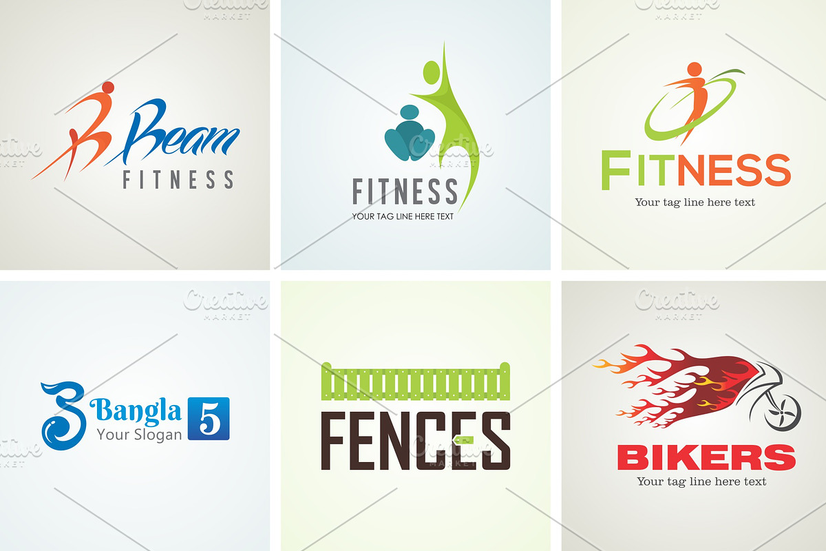 Unique Logo Mark Design Kit 13