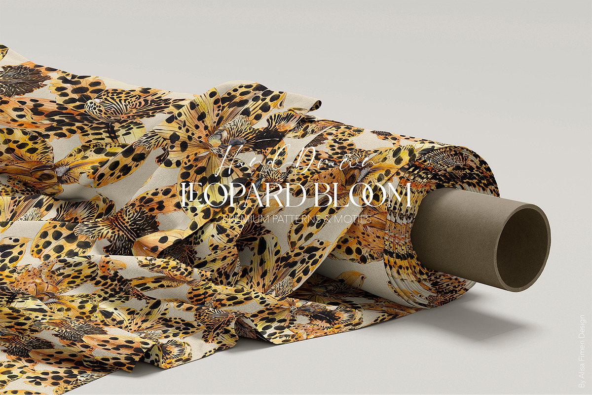 Leopard Bloom - Patterns & Motifs, a Pattern Graphic by Alisa Fimen Design (Photo 2 of 11)
