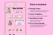 Aesthetic Pink Retro Shopify Theme, a Templates & Theme by DaisyStudio (Thumbnail 2 of 10)