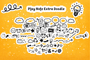 Play Note – Cute Doodle Handwritten, a Handwritten Font by cocodesign (Thumbnail 4 of 10)