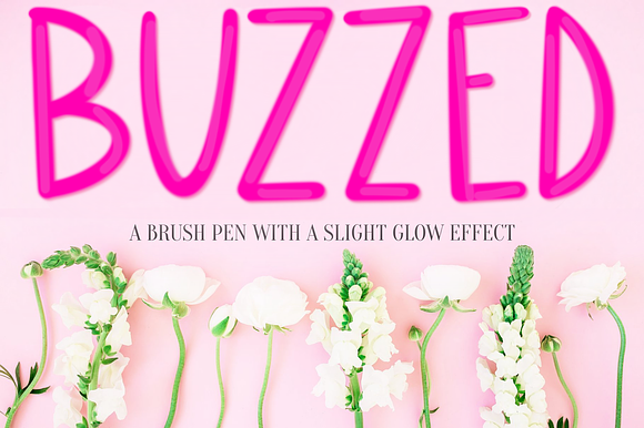 Buzzed Procreate Lettering Brush preview 2