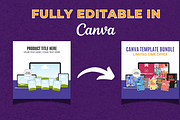 Digital Products Mockup Templates, an Advertising Mockup by Canvagator (Thumbnail 3 of 3)