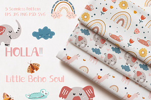 Little Boho Soul Childish Pattern