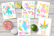 Magic Unicorn Collection, a Decorative Illustration by Giraffarte (Thumbnail 5 of 7)