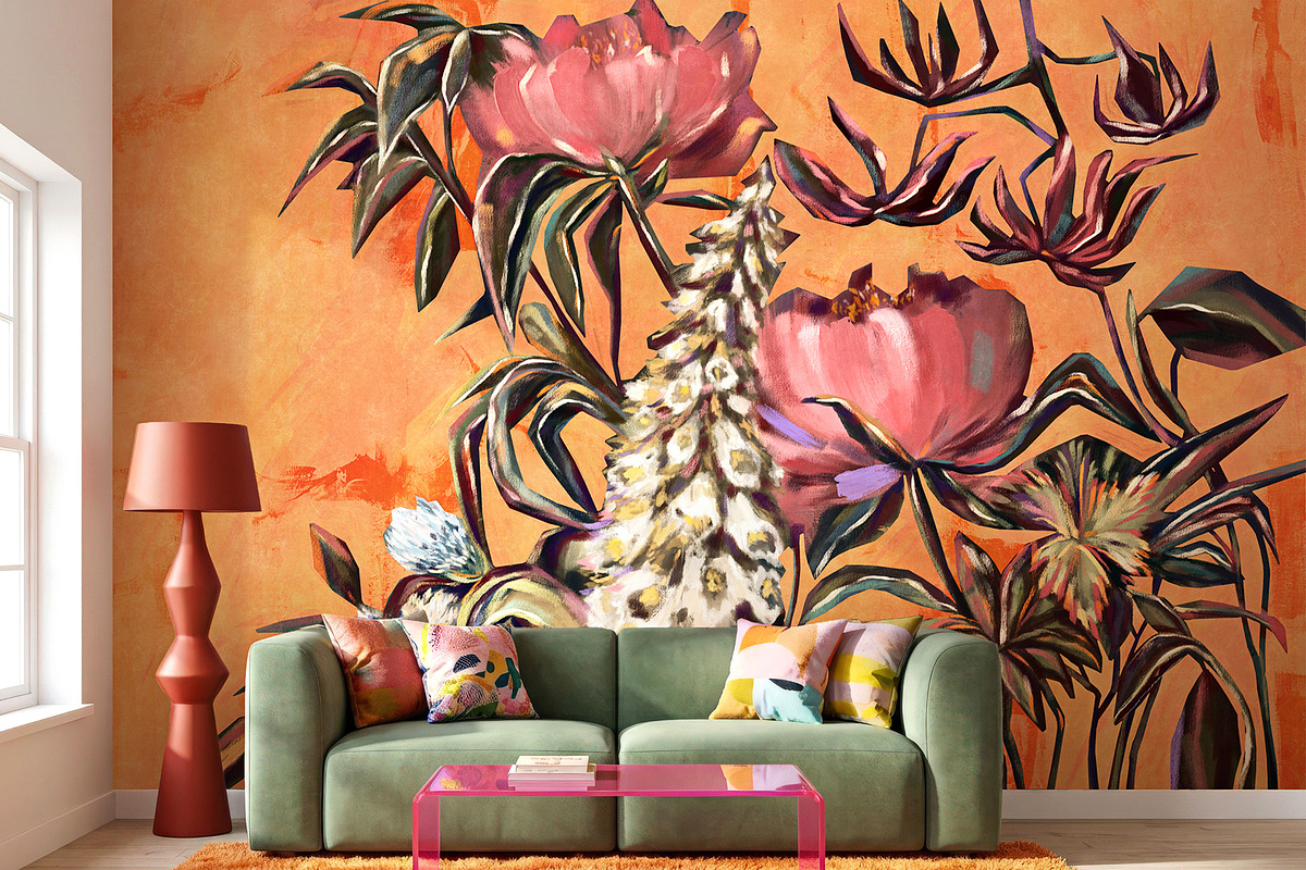 Wallpaper Spring Renaissance, a Wallpaper Graphic by apollinariia_shop (Photo 2 of 13)