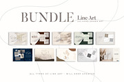 BUNDLE Line Art and illustrations, a Decorative Illustration by Eviory (Thumbnail 2 of 28)