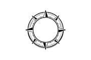 Vintage Compass Rose SVG Bundle, an Illustration by yasushie (Thumbnail 19 of 29)