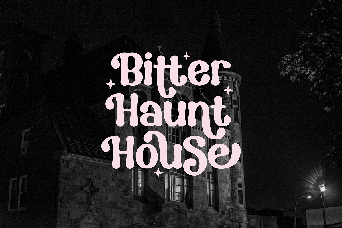 Spooky Halloween - Groovy Font, a Handwritten Font by SaktiAvellin (Photo 4 of 10)