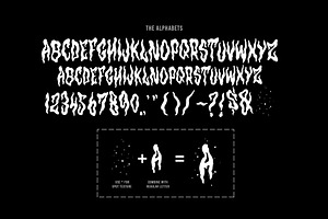 Halloween Horror Fonts Hantu