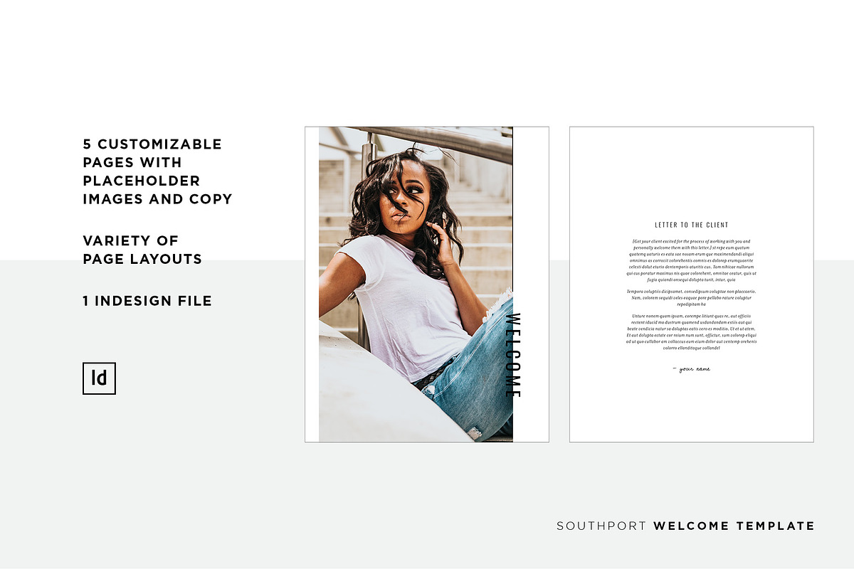 Southport Welcome Template, a Brochure Template by Christie Evenson (Photo 4 of 6)