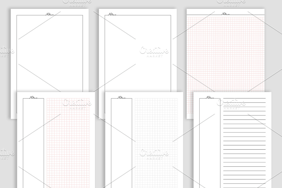Digital Notes Template, a Print Template by As Studio (Photo 4 of 4)